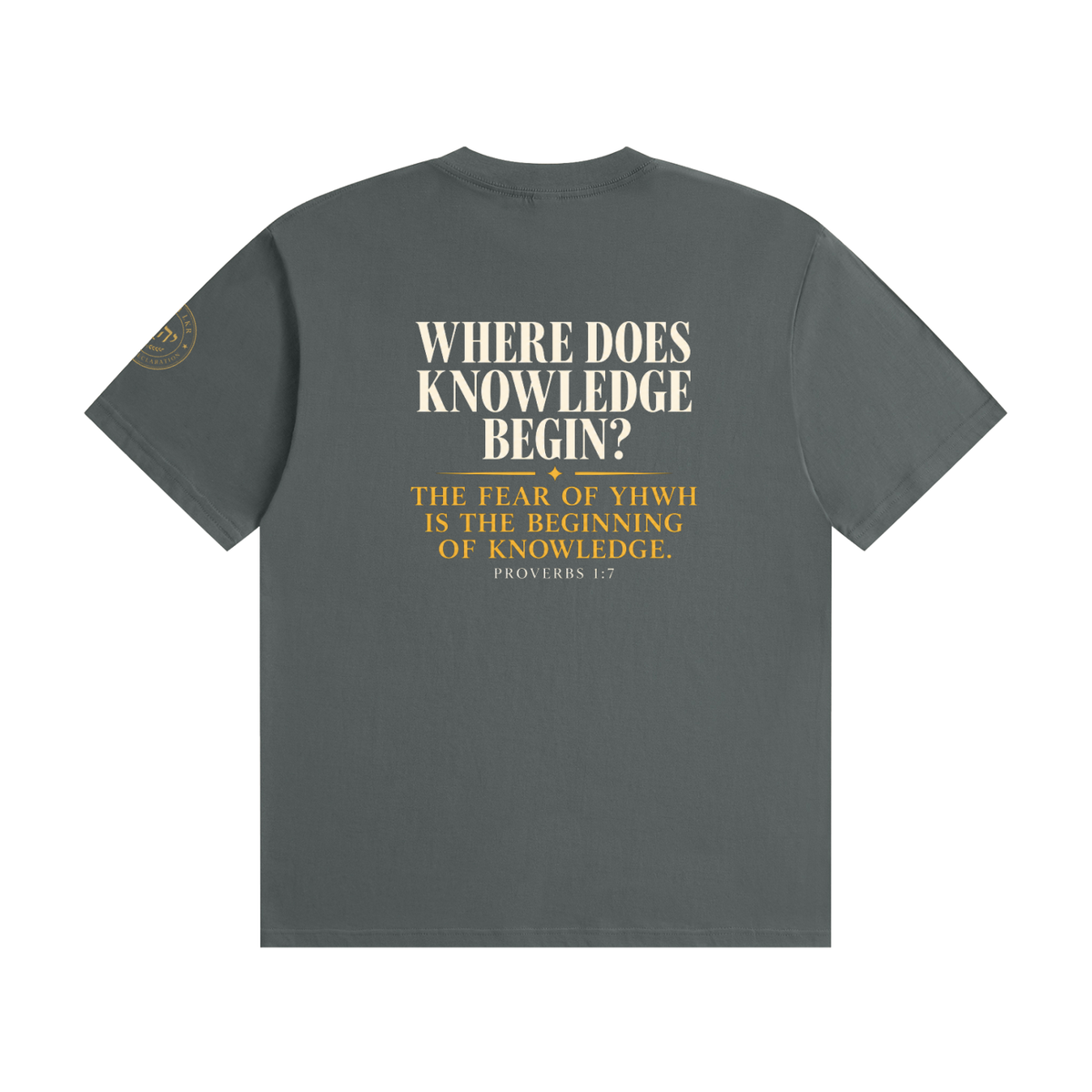 The Beginning of Knowledge Tee