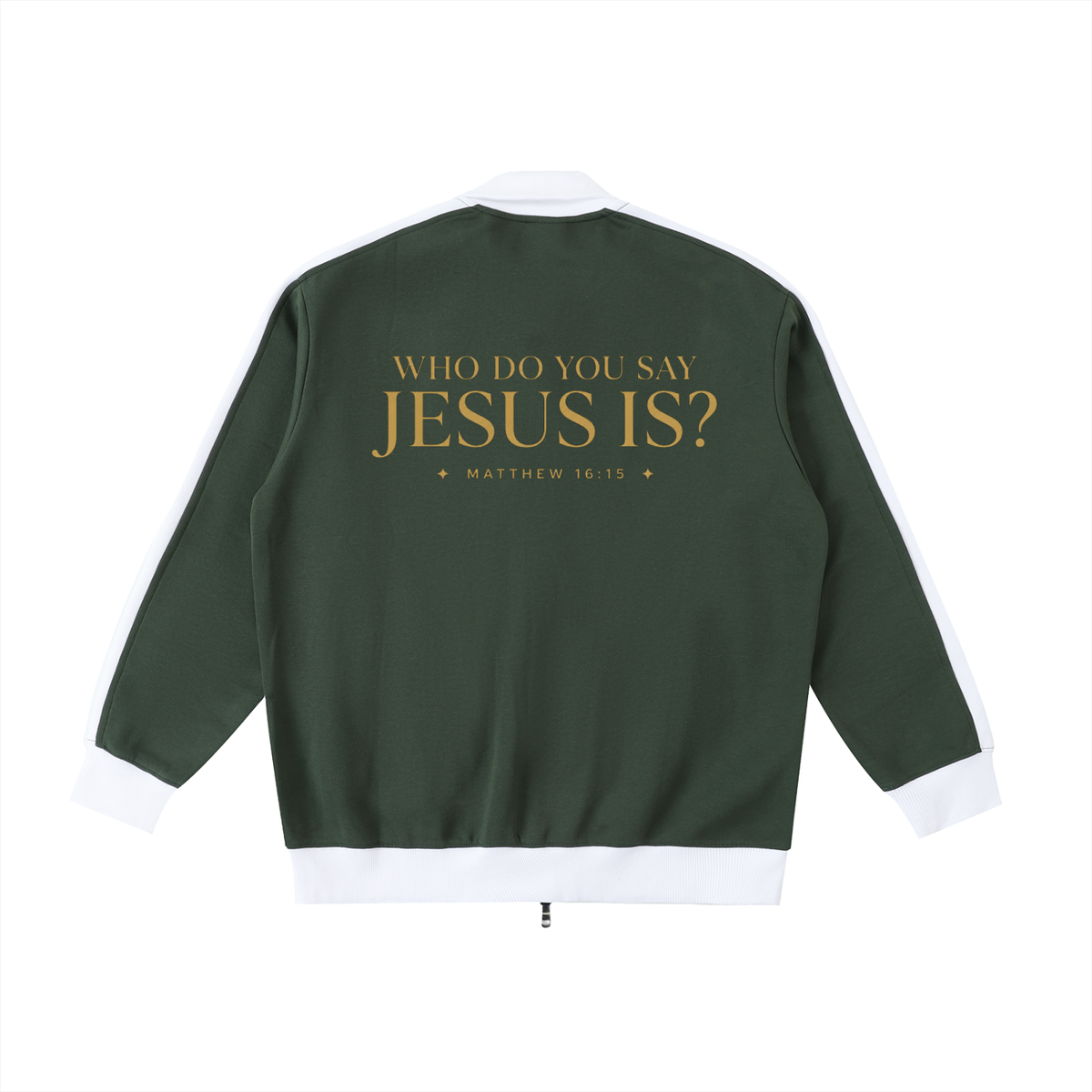 The Evangelist Jacket 001 — Who Do You Say Jesus Is?